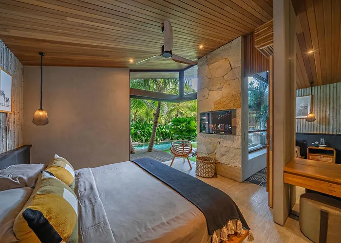 别墅 Ohlala - Luxury Tropical Escape In Pererenan 坎古